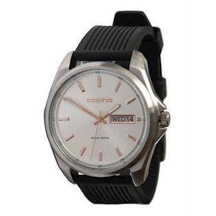 Copha Grand-Duke hvid med rosa forgyldte viser herre ur, 21SCGD24